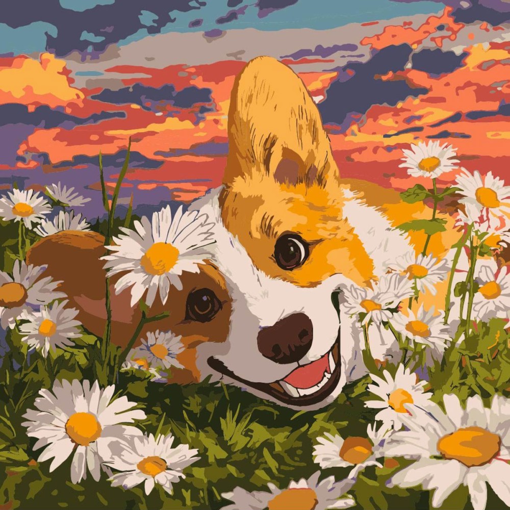 �������� �� ������ Ideyka - ����� � ���������� - 40 x 40 cm - 