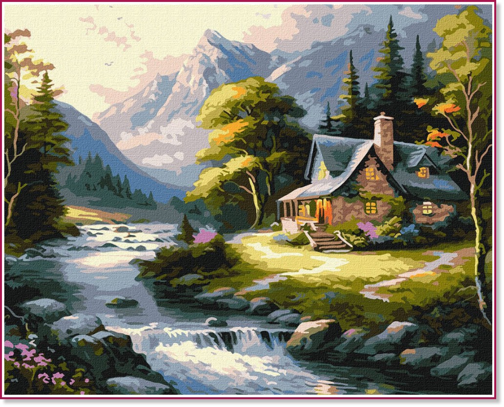 �������� �� ������ Ideyka - ���� � ��������� - 50 x 40 cm - 