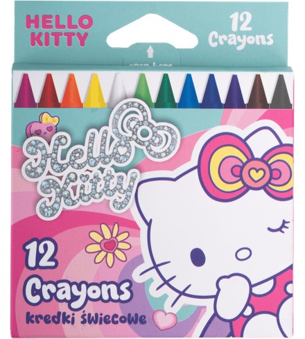 Пастели Colorino Kids Пастели Colorino Kids - 12 цвята на тема Hello Kitty -