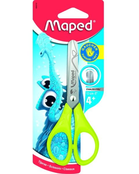 Детска ножица Maped Pulse Детска ножица Maped Pulse - 13 cm за лява ръка от серията Essentials -