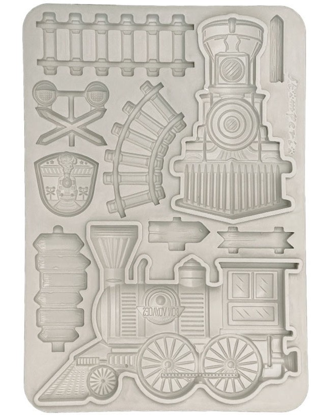  3D  Stamperia -  - 10.5 x 14.8 cm   Art of travelling - 