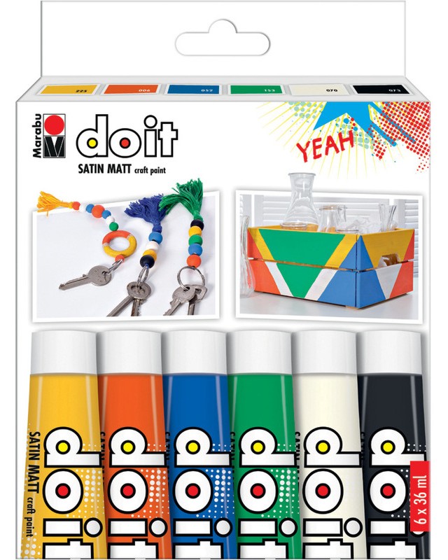 ������� ��� Marabu - 6 ��� 12 ����� x 36 ml �� ������� Do-it - 