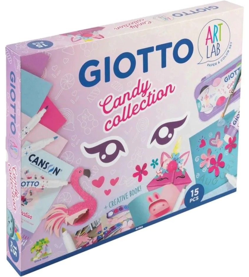 �������� �� �������� Giotto Art Lab - 15 ����� �� ������� Candy Collection - 