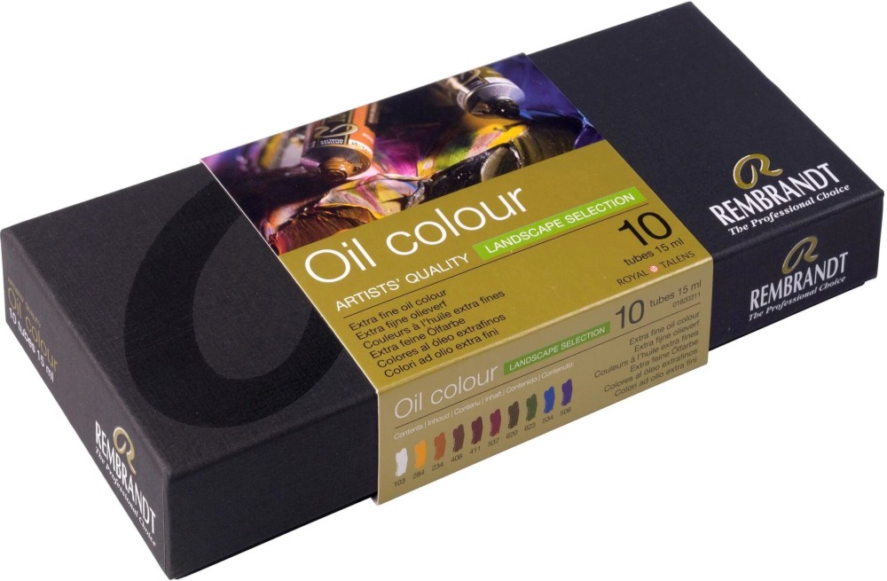 ������� ��� Royal Talens Landscape - 10 ����� x 15 ml �� ������� Rembrandt - ���