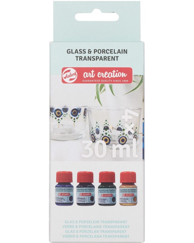 ��������� ��� �� ��������, �������� � ������ Royal Talens Blues - 4 ����� x 30 ml �� ������� Art Creation - 