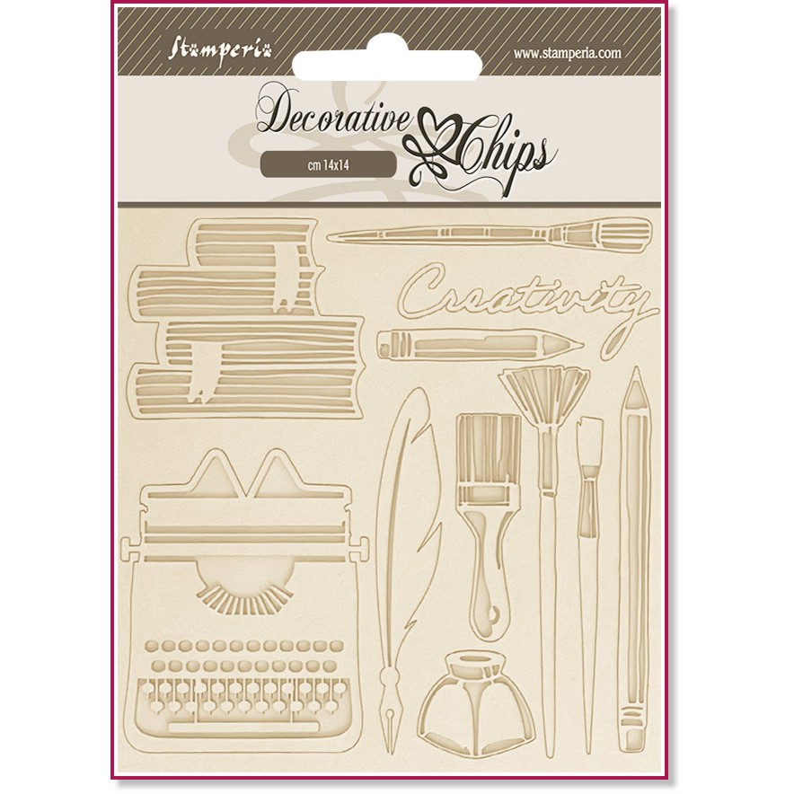 ������� �� ����� ������ Stamperia - ����������� - 14 x 14 cm �� ���������� Secret Diary - 