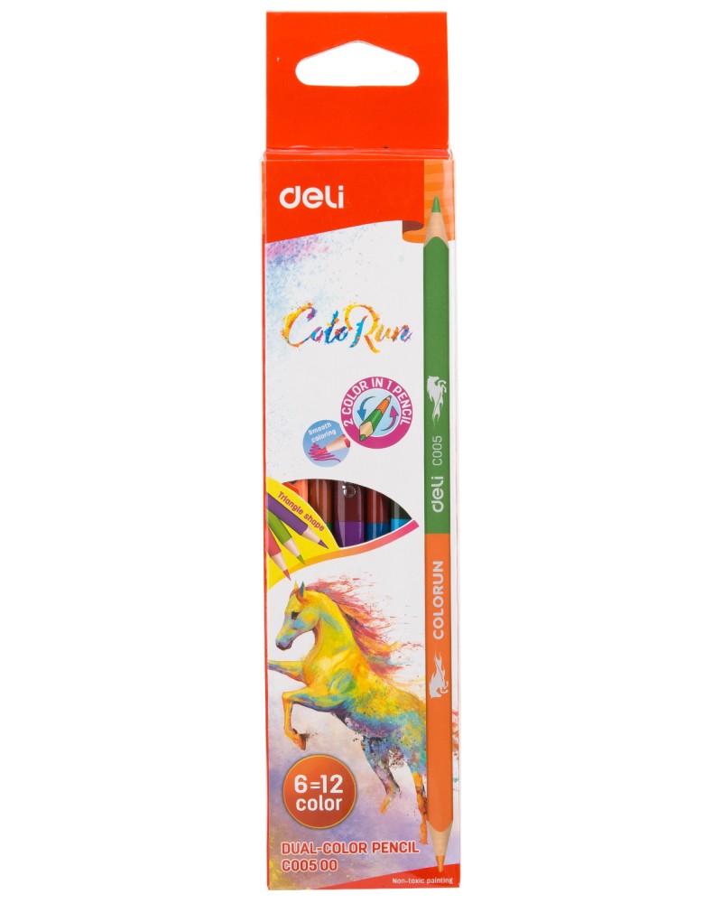   Deli EC00500 - 6   12    Colorun - 
