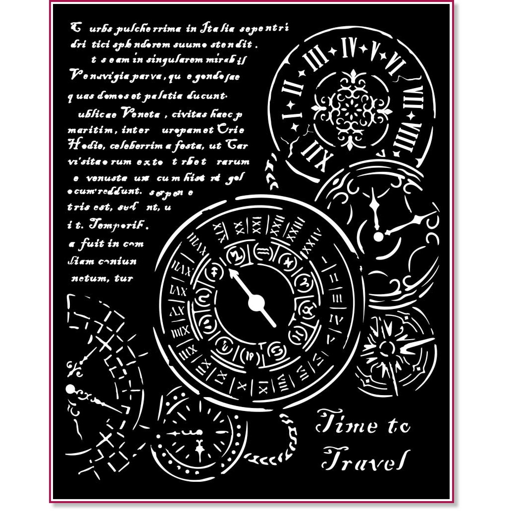  Stamperia -  - 20 x 25 cm   Venice - 