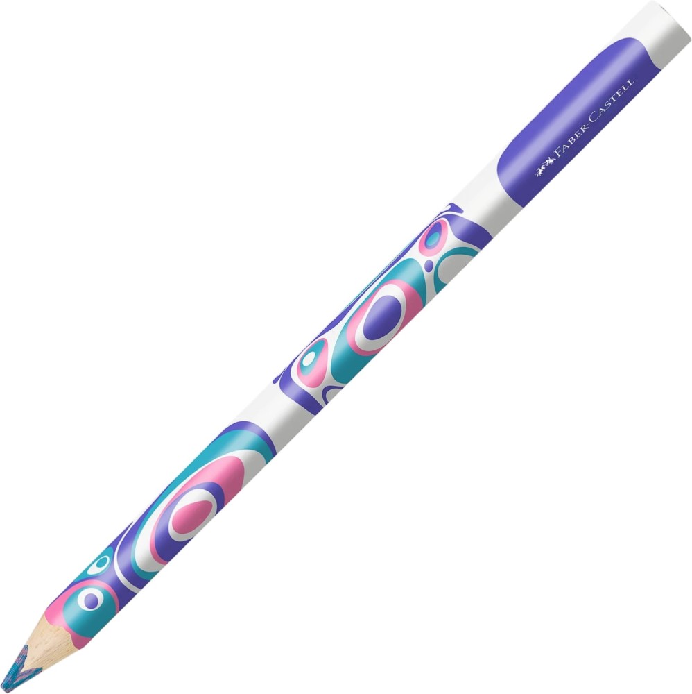 Многоцветен молив Faber-Castell Jumbo Многоцветен молив Faber-Castell Jumbo - От серията Fantasy -
