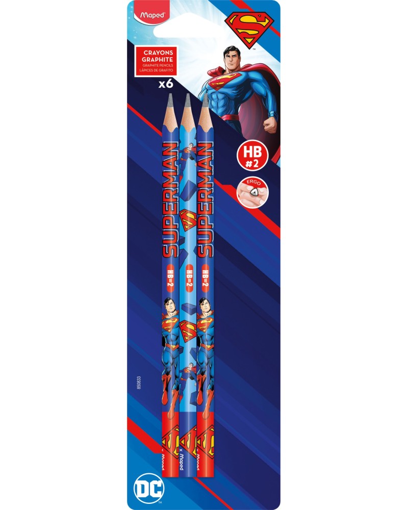 �������� ������ HB Maped - 6 ���� � ������� �� ������� Superman - 