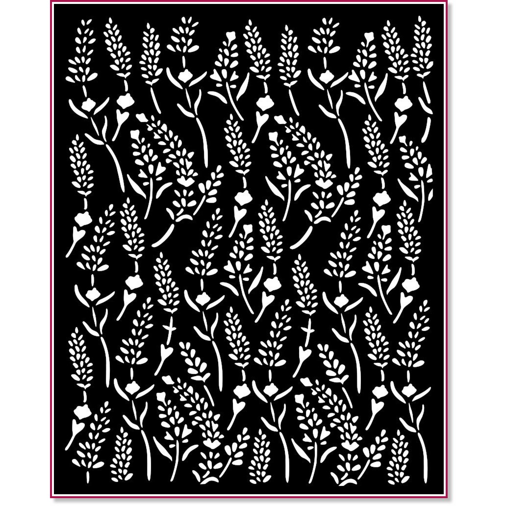 ������ Stamperia - ��������� - 20 x 25 cm �� ���������� Lavender - 