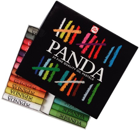Маслени пастели Royal Talens Panda Маслени пастели Royal Talens Panda - 24 цвята -