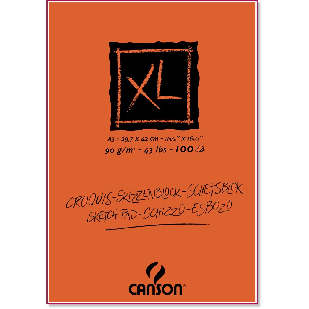    Canson Croquis XL - 100 , 90 g/m<sup>2</sup> - 