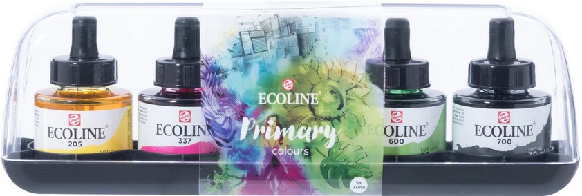   Royal Talens Primary - 5  x 30 ml   Ecoline - 
