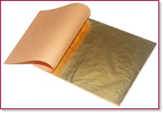 Шлак метал Giusto Manetti Battiloro - Златист Шлак метал Giusto Manetti Battiloro - Златист - 100 листчета, 16 x 16 cm -