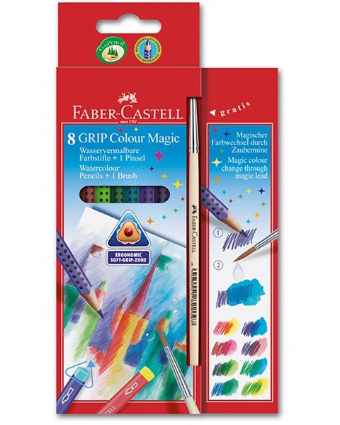   Faber-Castell Grip Magic - 8    - 