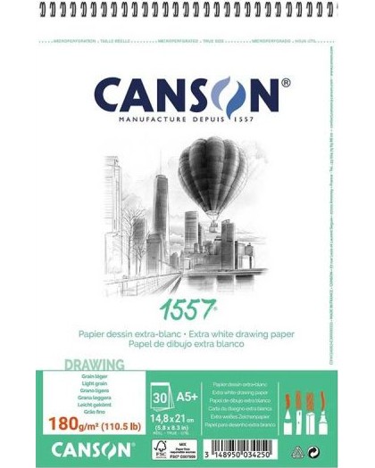 ������� ��� ������� Canson 1557 - 30 �����, 180 g/m<sup>2</sup> - �������