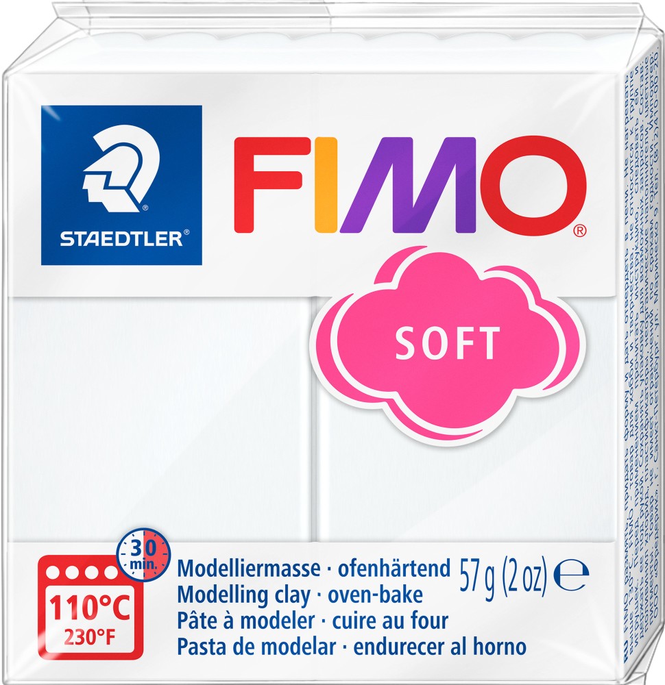 Полимерна глина Fimo Soft Полимерна глина Fimo Soft - 57 g -