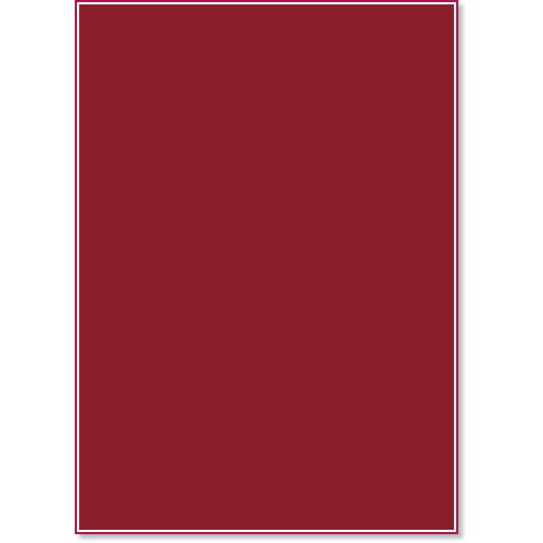    Canson 16 Dark red -   Colorline - 