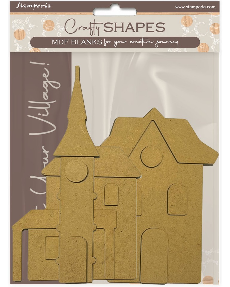     MDF Stamperia - 17    Silent sea - 