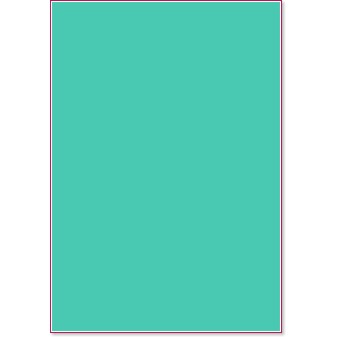   Canson - Turquoise - 50 x 70 cm - 