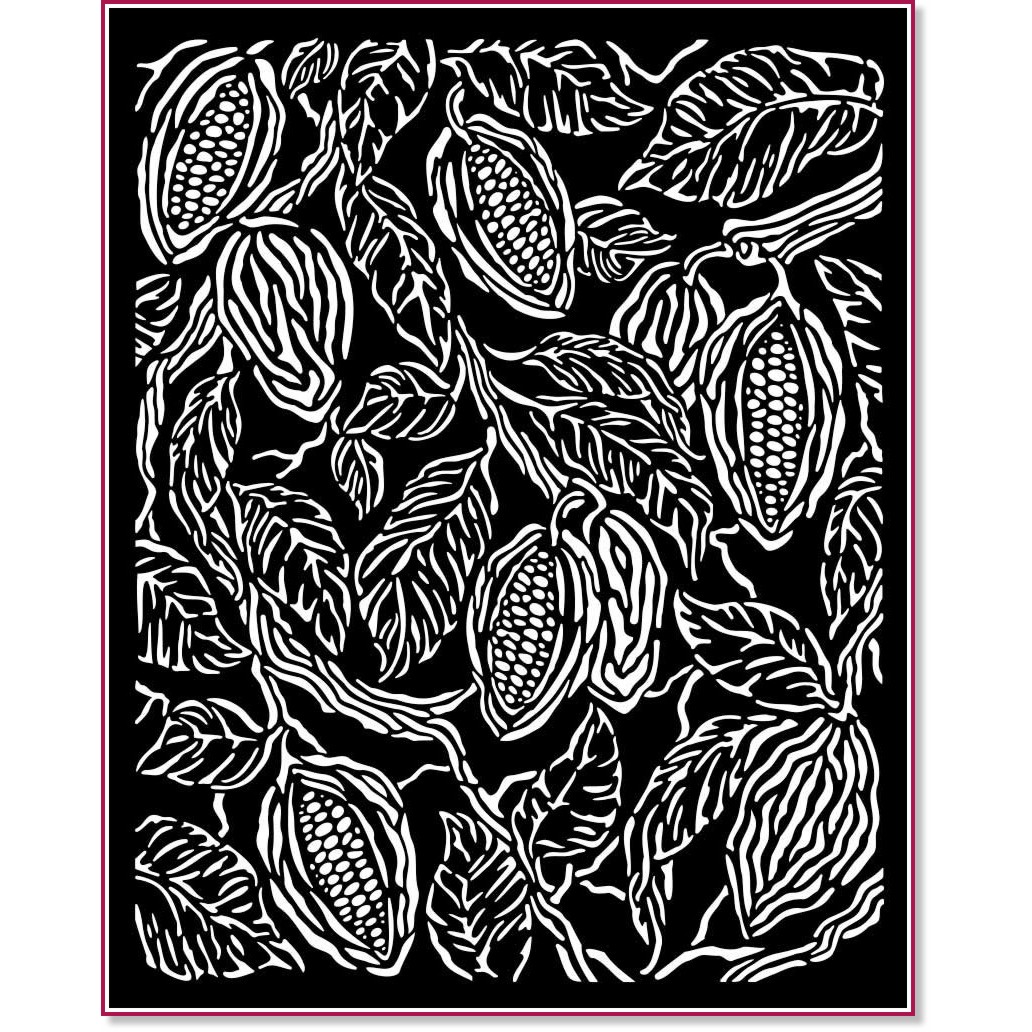 Шаблон Stamperia - Кафе Шаблон Stamperia - Кафе - 20 x 25 cm от колекцията Coffee and chocolate -