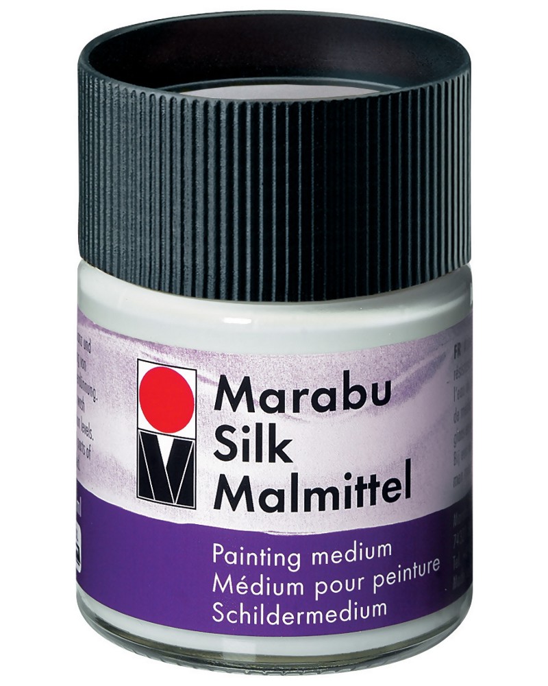 Медиум за боя за коприна Marabu Медиум за боя за коприна Marabu - 50 ml от серията Silk Elegance -