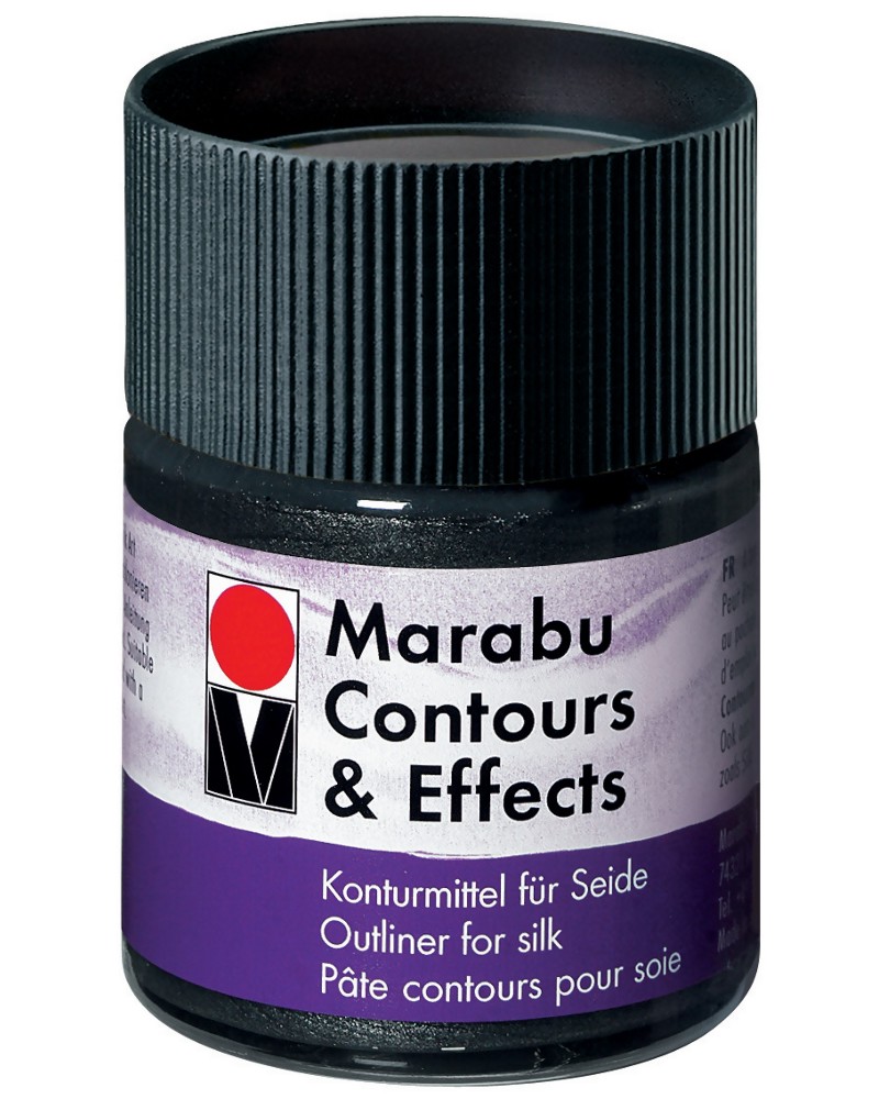 Контур за коприна Marabu Контур за коприна Marabu - 25 или 50 ml от серията Silk Elegance -