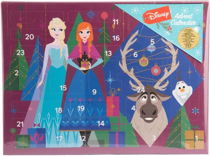 Коледен календар Frozen Коледен календар Frozen - 24 части на тема Замръзналото кралство -