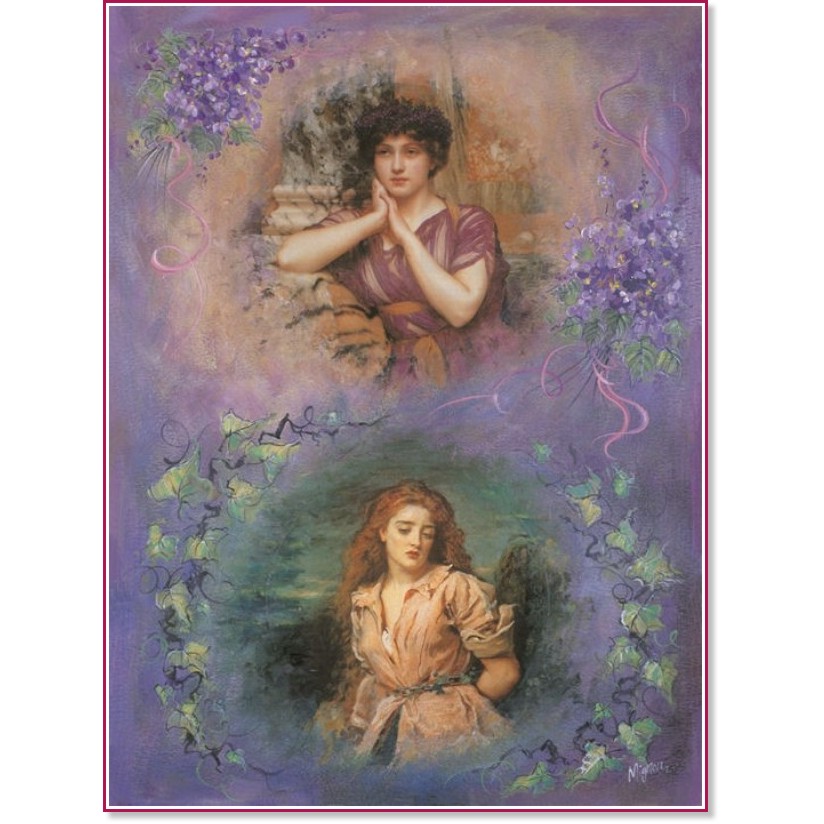 Декупажна хартия Finmark - Класически красавици 619 Декупажна хартия Finmark - Класически красавици 619 - Дизайн на Mignon Clift -