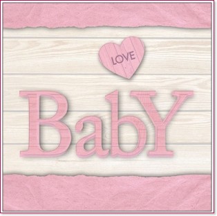    Ambiente Baby Girl Love - 20  - 