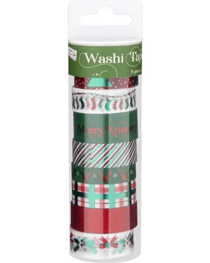 ����������� ����� Craft ID Washi Tape - 8 ���� � ������� 3 m - 
