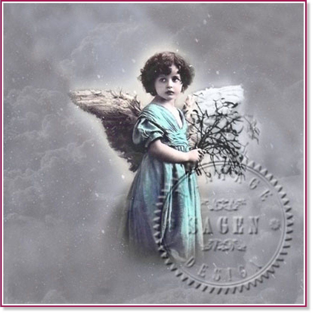 Салфетки за декупаж Sagen Vintage - Ангелче Салфетки за декупаж Sagen Vintage - Ангелче - 20 броя -