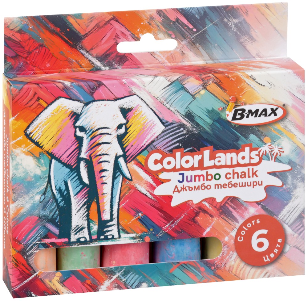 ������ �������� B-Max Jumbo - 6 ����� �� ������� Color Lands - 