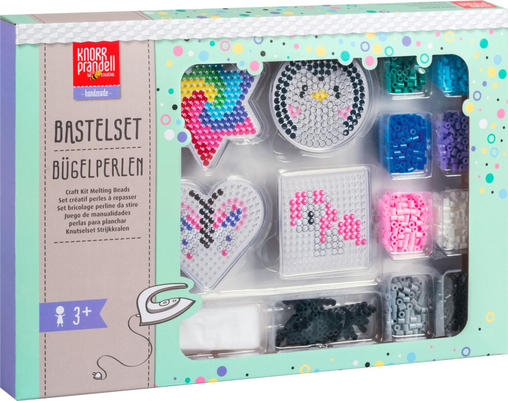 Мъниста за гладене KPC - Фигурки Мъниста за гладене KPC - Фигурки - Творчески комплект -