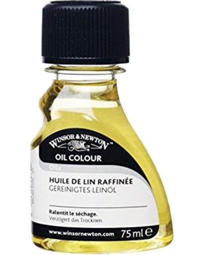 Рафинирано ленено масло Winsor & Newton Рафинирано ленено масло Winsor & Newton - 75, 250 или 1000 ml -