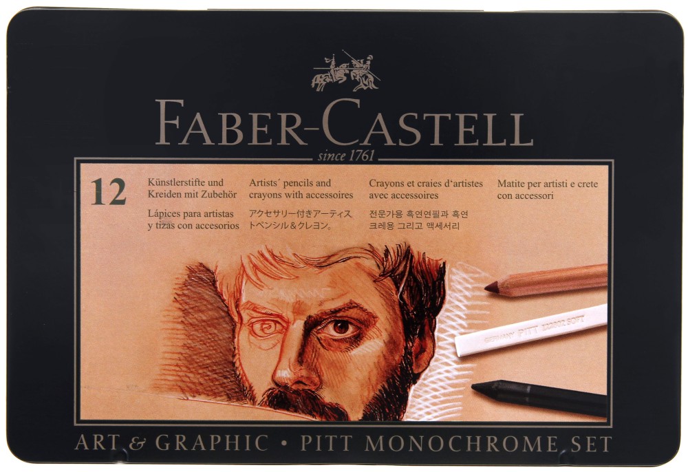   Faber-Castell A & G Pitt - 12  - 