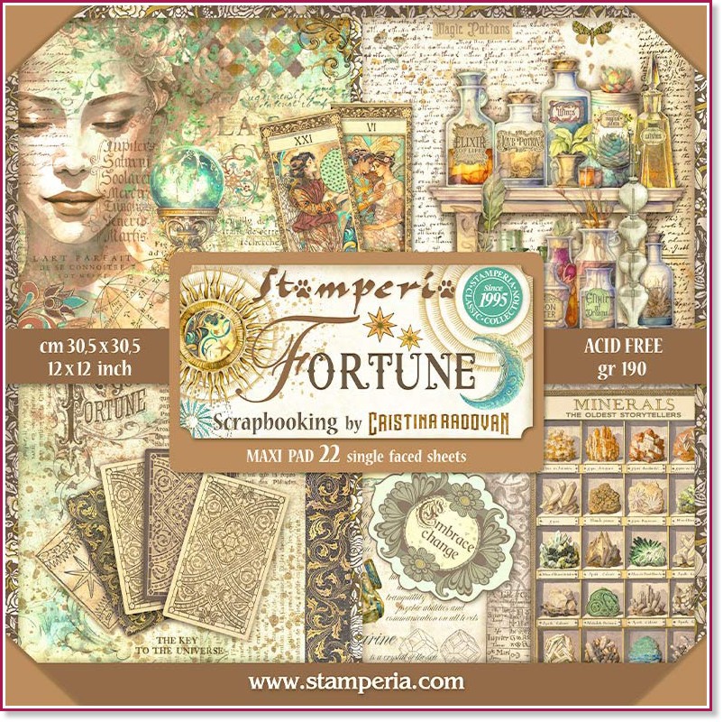    Stamperia - 22    Fortune - 