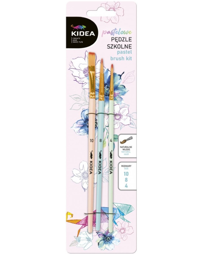 ����� �� �������� Kidea Pastel - 3 ���� - 