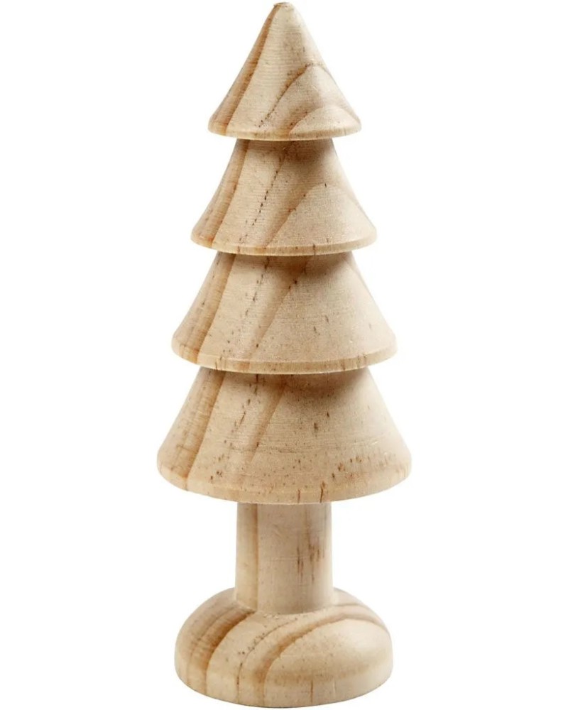 Дървена елха Creativ Дървена елха Creativ - С височина 10 cm -
