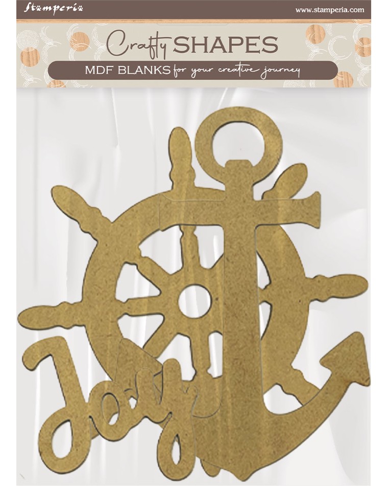     MDF Stamperia - 3    Silent sea - 
