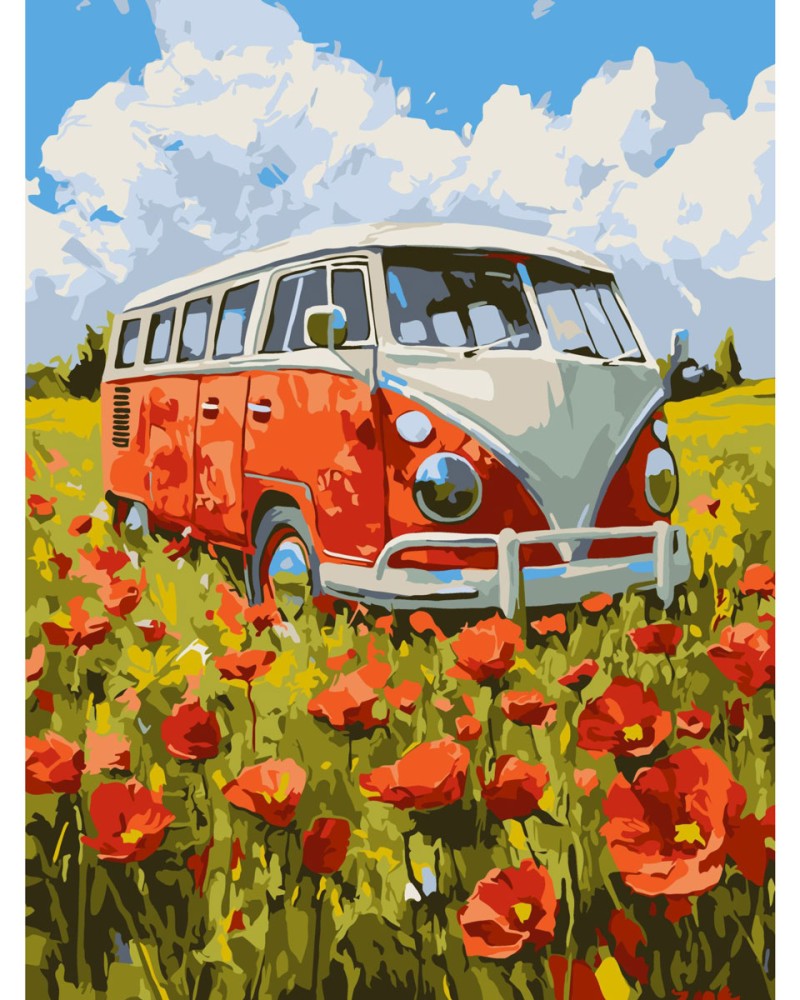 �������� �� ������ Ideyka - ����������� � ������� - 30 x 40 cm - 