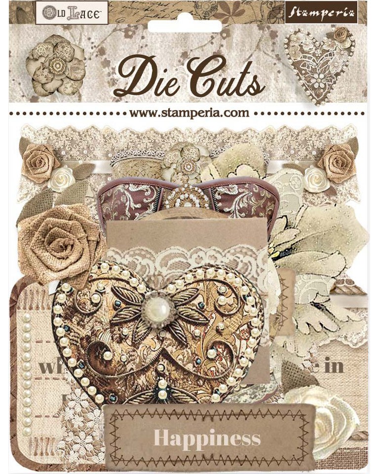   Stamperia -   - 46    Old lace - 