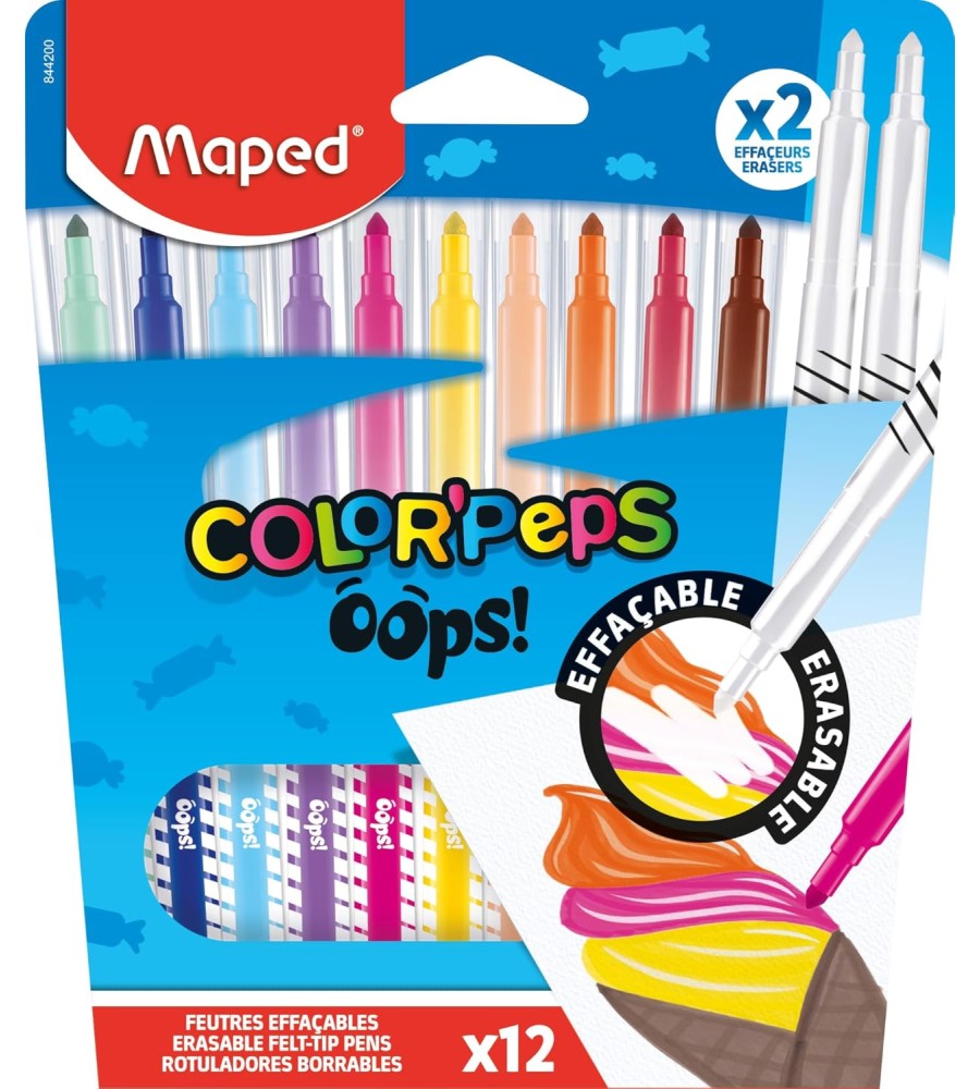 ��������� �� ���������� Maped Oops - 10 ����� + 2 ��������� �� ������� Color' Peps - 
