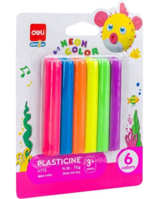 ��������� Deli Neon - 6 ����� �� ������� Genius - 