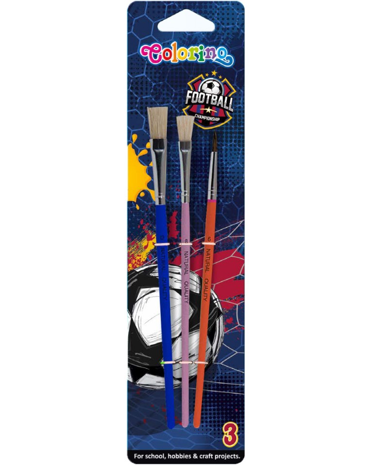 ����� �� �������� Colorino Kids - ������ - 3 ���� �� ������� Football - 