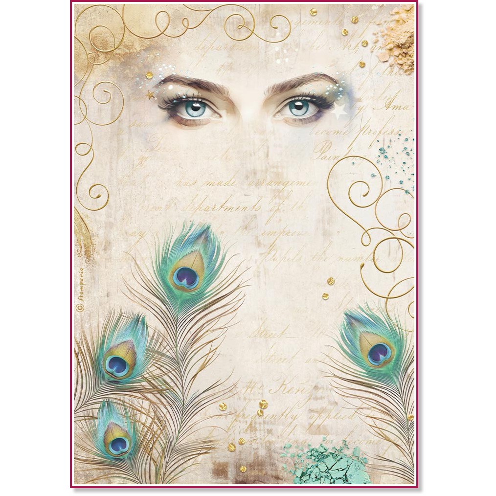   Stamperia -    - A4   Masquerade - 