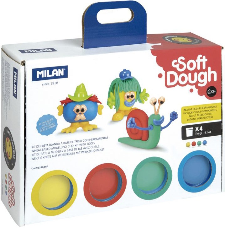 ����� �� ���������� Milan Funny Faces - 4 ����� x 116 g, 27 ��������� � 2 ����������� - 