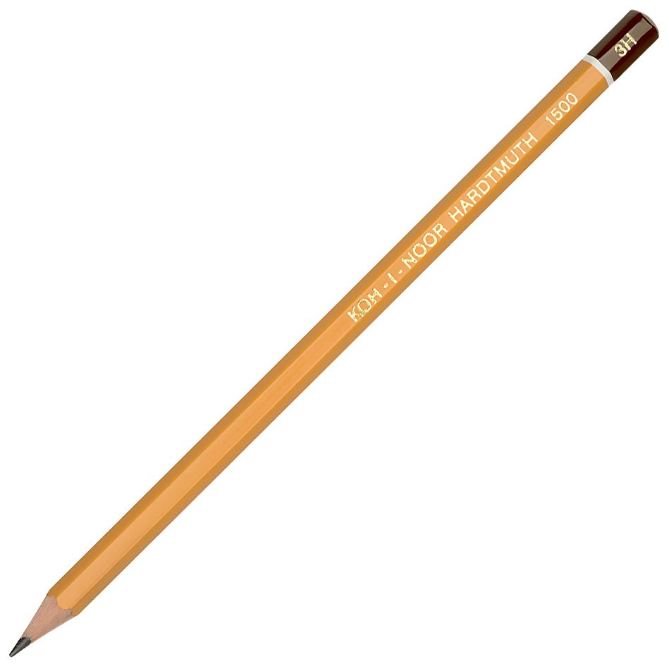 Професионален графитен молив Koh-I-Noor 1500 - молив