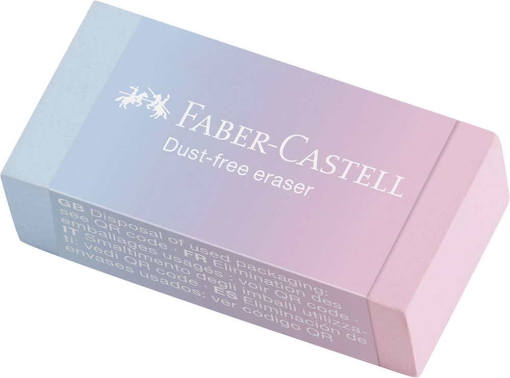 Гума за молив Faber-Castell Dust Free Гума за молив Faber-Castell Dust Free - От серията Flow -